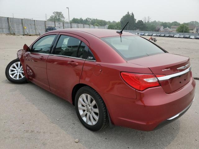 1C3CCBBB5DN584164 - 2013 CHRYSLER 200 TOURING RED photo 2