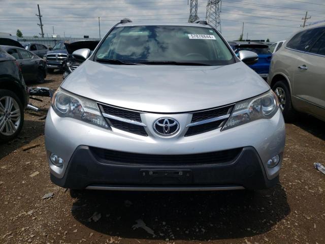 JTMDFREVXED078648 - 2014 TOYOTA RAV4 LIMITED SILVER photo 5