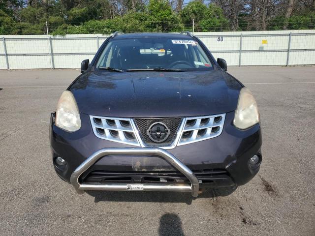 JN8AS5MV0CW393585 - 2012 NISSAN ROGUE S BLACK photo 5