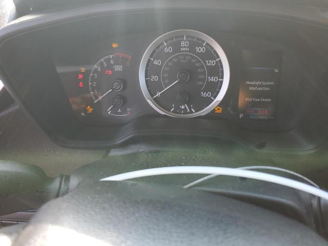 5YFEPRAE8LP051319 - 2020 TOYOTA COROLLA LE წითელი ფოტო 9