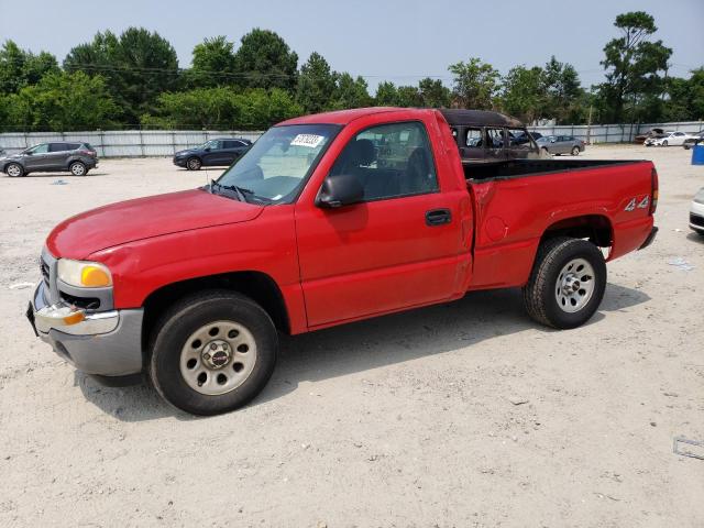 1GTEK14V05Z343700 - 2005 GMC NEW SIERRA K1500 RED photo 1