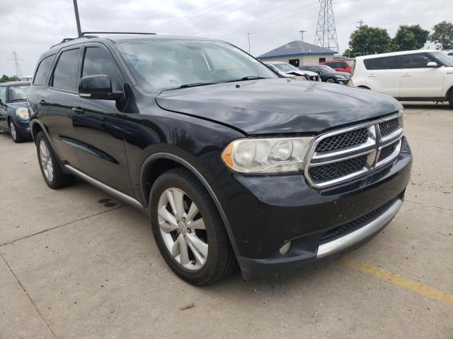 1C4RDHDG1CC228402 - 2012 DODGE DURANGO CREW BLACK photo 4