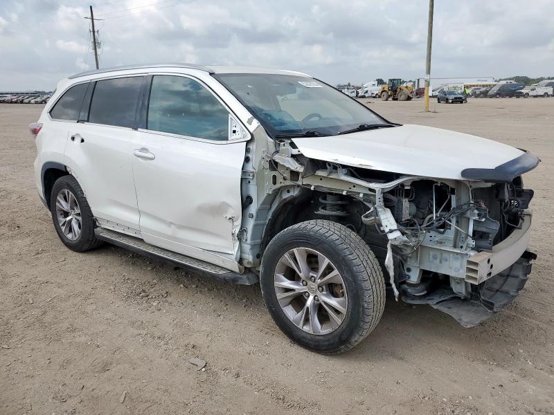 5TDKKRFH4FS079764 - 2015 TOYOTA HIGHLANDER XLE WHITE photo 4