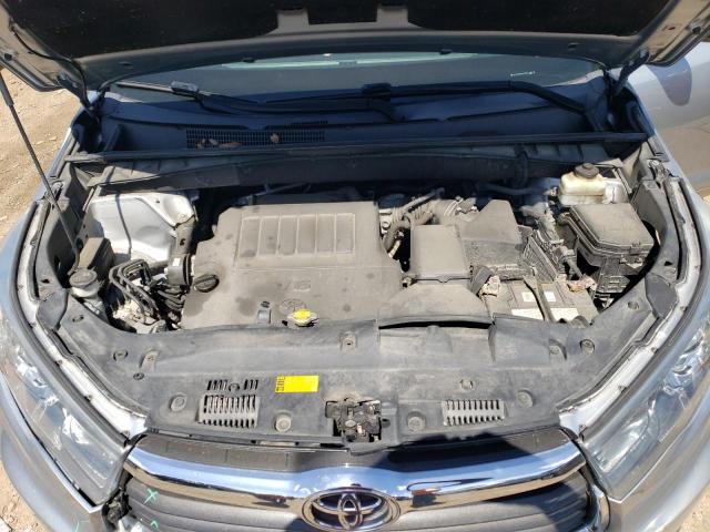 5TDJKRFH4FS167306 - 2015 TOYOTA HIGHLANDER XLE SILVER photo 12