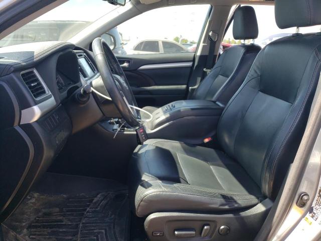 5TDJKRFH4FS167306 - 2015 TOYOTA HIGHLANDER XLE SILVER photo 7