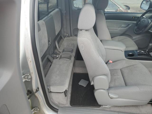 5TETX22N46Z298610 - 2006 TOYOTA TACOMA ACCESS CAB ვერცხლისფერი ფოტო 10