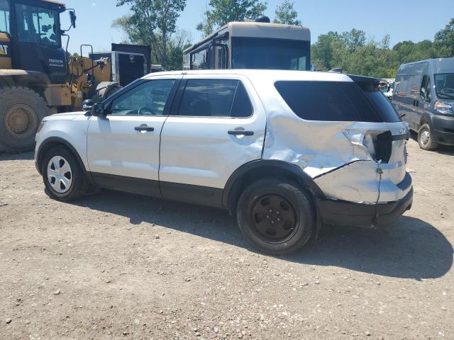 1FM5K8AR4JGC17468 - 2018 FORD EXPLORER POLICE INTERCEPTOR SILVER photo 2