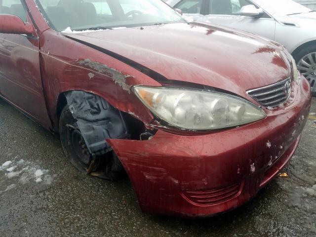 4T1BE30K25U031999 - 2005 TOYOTA CAMRY LE  photo 9
