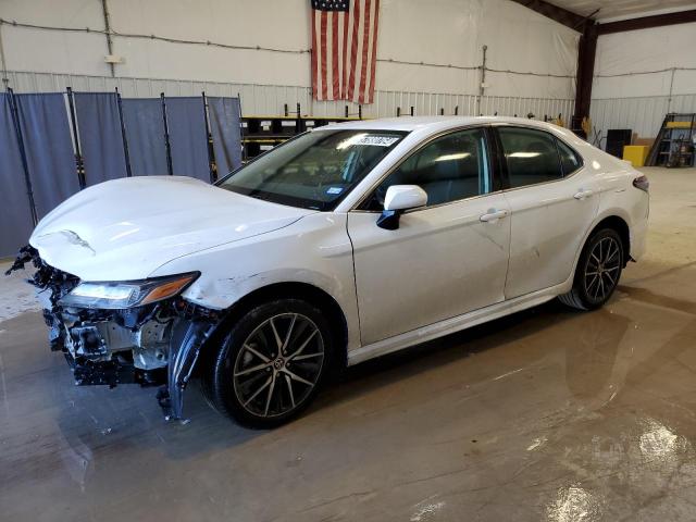 4T1G11AK3PU734714 - 2023 TOYOTA CAMRY SE NIGHT SHADE WHITE photo 1