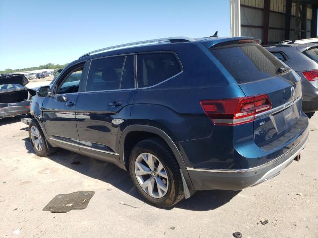 1V2ER2CA2JC517343 - 2018 VOLKSWAGEN ATLAS SEL BLUE photo 2