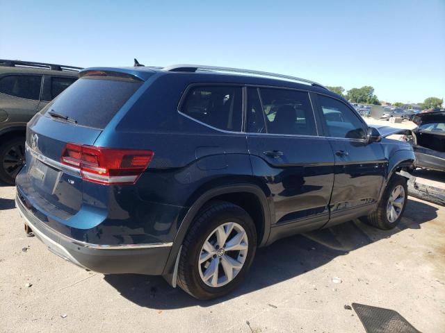 1V2ER2CA2JC517343 - 2018 VOLKSWAGEN ATLAS SEL BLUE photo 3