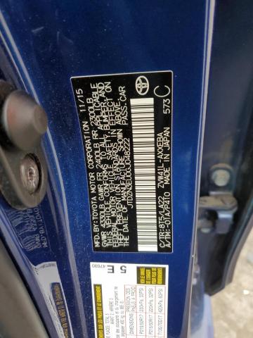 JTDZN3EU0GJ048222 - 2016 TOYOTA PRIUS V BLUE photo 13