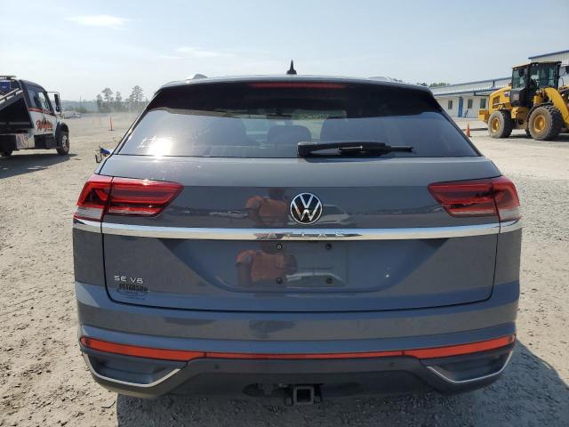 1V2JE2CA6NC222956 - 2022 VOLKSWAGEN ATLAS CROS SE GRAY photo 6