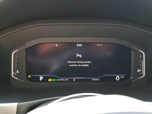 1V2JE2CA6NC222956 - 2022 VOLKSWAGEN ATLAS CROS SE GRAY photo 9