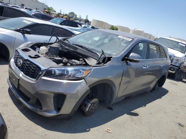 5XYPG4A33KG546721 - 2019 KIA SORENTO L SILVER photo 1