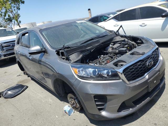 5XYPG4A33KG546721 - 2019 KIA SORENTO L SILVER photo 4