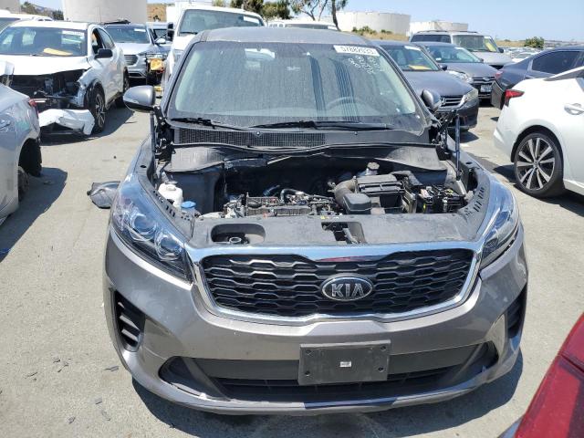 5XYPG4A33KG546721 - 2019 KIA SORENTO L SILVER photo 5