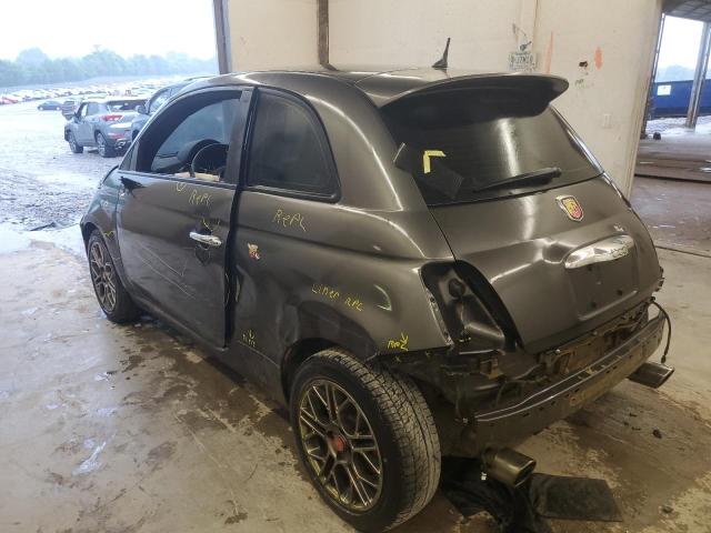 3C3CFFFH0FT590454 - 2015 FIAT 500 ABARTH CHARCOAL photo 2