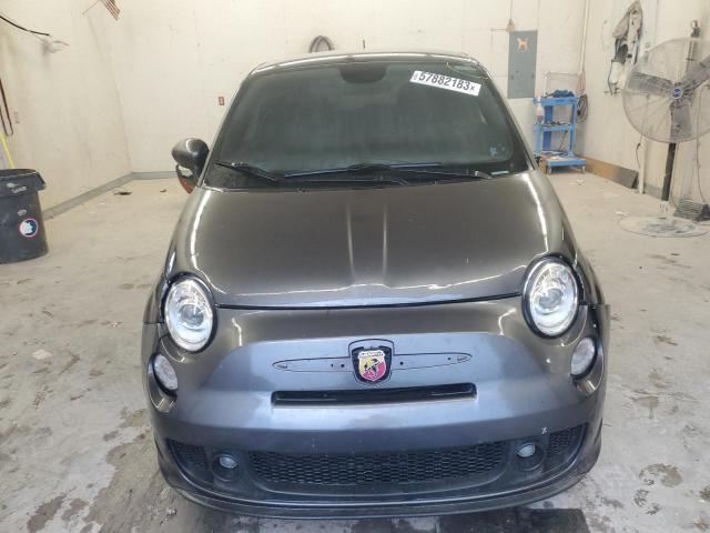 3C3CFFFH0FT590454 - 2015 FIAT 500 ABARTH CHARCOAL photo 5