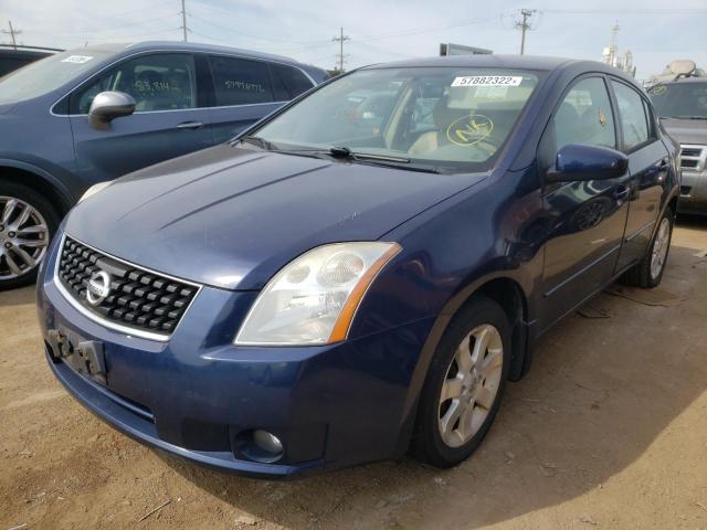 3N1AB61E08L695934 - 2008 NISSAN SENTRA 2.0 BLUE photo 2