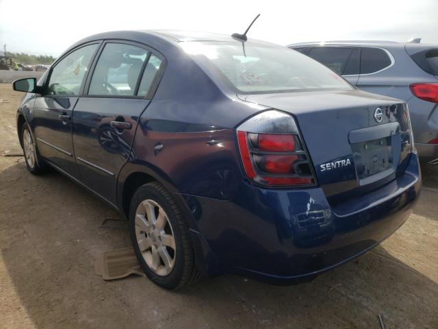 3N1AB61E08L695934 - 2008 NISSAN SENTRA 2.0 BLUE photo 3