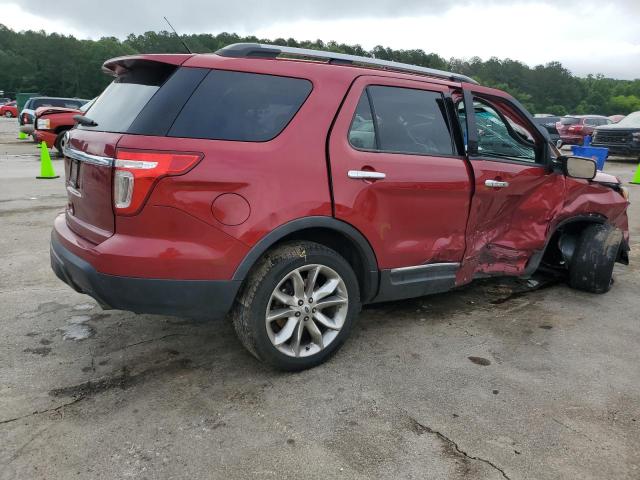 1FM5K8D82FGB16973 - 2015 FORD EXPLORER XLT BURGUNDY photo 3