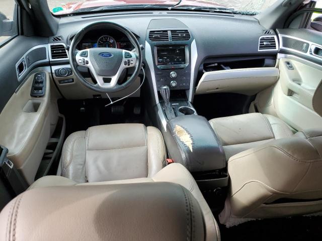 1FM5K8D82FGB16973 - 2015 FORD EXPLORER XLT BURGUNDY photo 8