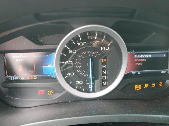 1FM5K8D82FGB16973 - 2015 FORD EXPLORER XLT BURGUNDY photo 9