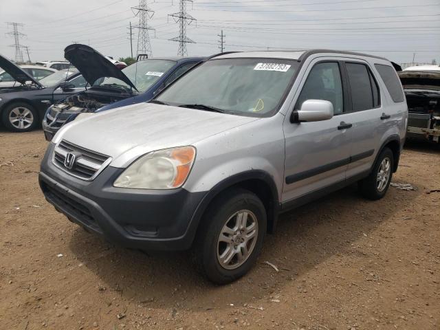 JHLRD788X3C041952 - 2003 HONDA CR-V EX SILVER photo 1