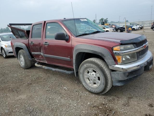 1GCDT13E678242647 - 2007 CHEVROLET COLORADO BURGUNDY photo 4