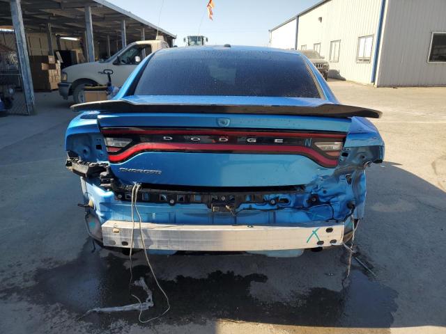 2C3CDXBG1KH656991 - 2019 DODGE CHARGER SXT BLUE photo 6