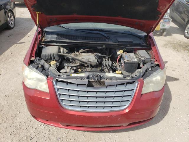 2A4RR5D15AR249103 - 2010 CHRYSLER TOWN & COU TOURING წითელი ფოტო 7