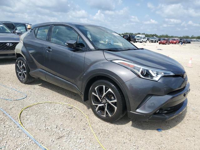 NMTKHMBX8JR044487 - 2018 TOYOTA C-HR XLE GRAY photo 4