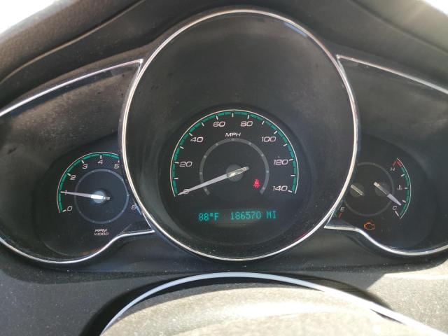 1G1ZE5E12BF388493 - 2011 CHEVROLET MALIBU LTZ ყავისფერი ფოტო 9