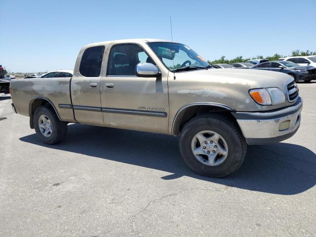5TBRT34102S262418 - 2002 TOYOTA TUNDRA ACCESS CAB GOLD photo 4