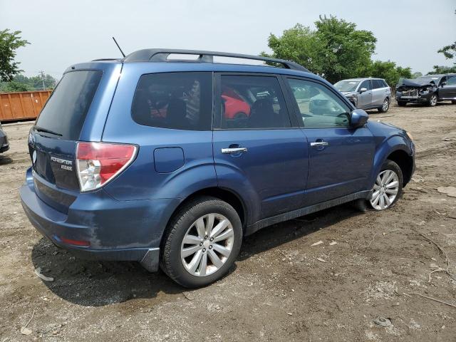 JF2SHAEC5BH754074 - 2011 SUBARU FORESTER LIMITED BLUE photo 3