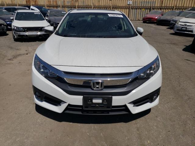 JHMFC1F79JX004292 - 2018 HONDA CIVIC EXL 白色 照片 5