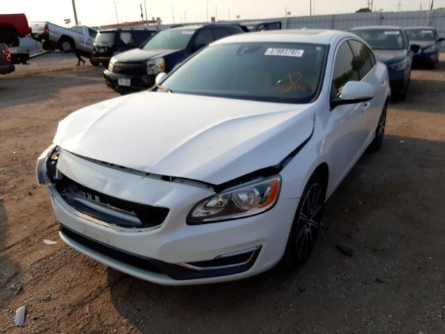 YV1612TB3F2301661 - 2015 VOLVO S60 PREMIER WHITE photo 2