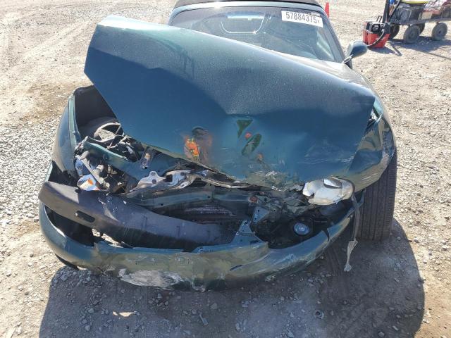 JM1NB3536Y0147777 - 2000 MAZDA MX-5 MIATA BASE GREEN photo 11