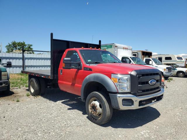 1FDUF5HT8BEC76147 - 2011 FORD F550 SUPER DUTY RED photo 4