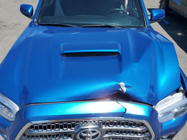 5TFCZ5AN0HX097973 - 2017 TOYOTA TACOMA DOUBLE CAB BLUE photo 11