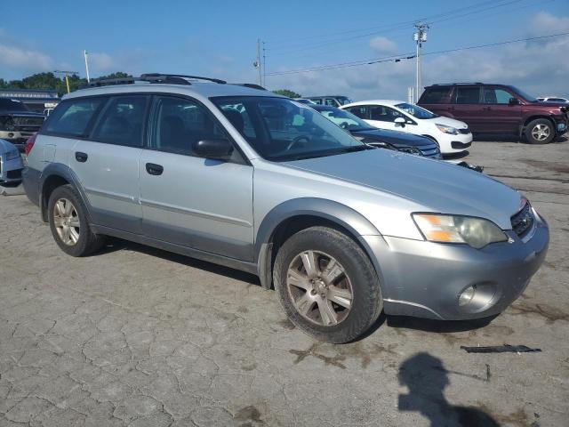 4S4BP61C957383558 - 2005 SUBARU LEGACY OUTBACK 2.5I SILVER photo 4