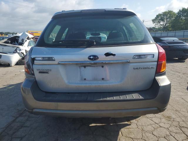 4S4BP61C957383558 - 2005 SUBARU LEGACY OUTBACK 2.5I SILVER photo 6