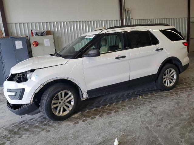 1FM5K8B81HGA91795 - 2017 FORD EXPLORER WHITE photo 1