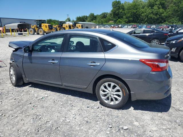 3N1AB7AP1JL644410 - 2018 NISSAN SENTRA S GRAY photo 2