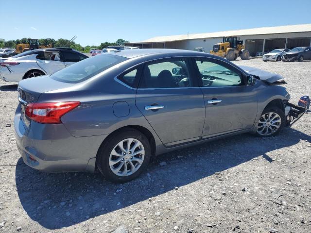 3N1AB7AP1JL644410 - 2018 NISSAN SENTRA S GRAY photo 3