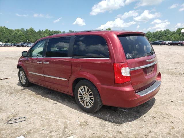 2C4RC1CG9DR596055 - 2013 CHRYSLER TOWN & COU TOURING L RED photo 2