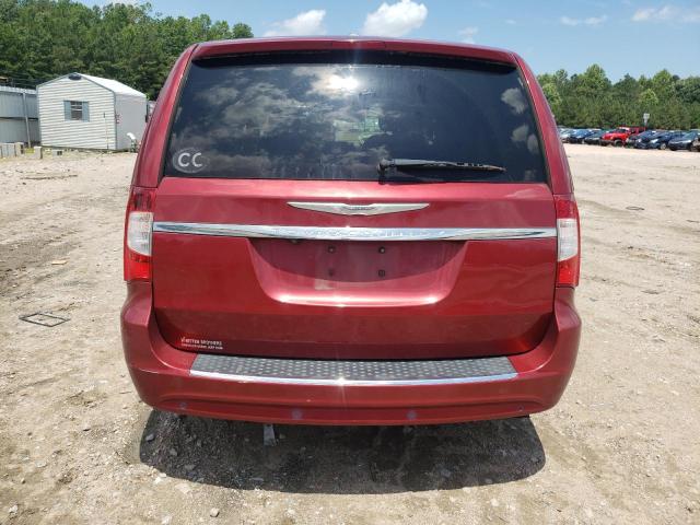 2C4RC1CG9DR596055 - 2013 CHRYSLER TOWN & COU TOURING L RED photo 6