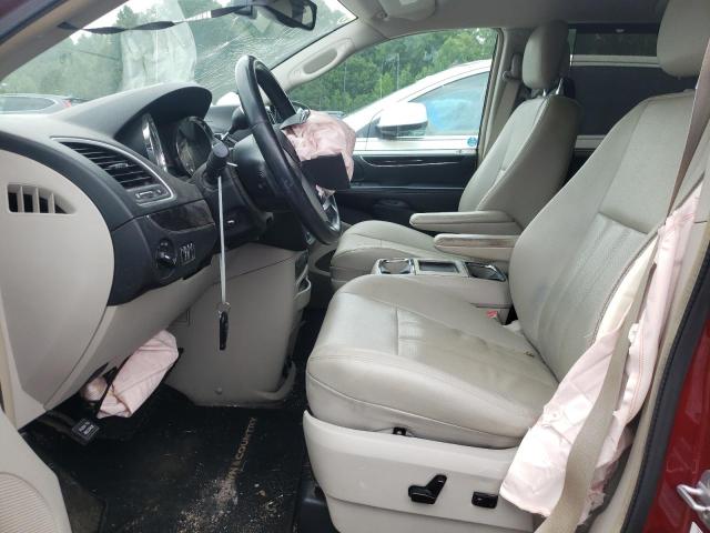 2C4RC1CG9DR596055 - 2013 CHRYSLER TOWN & COU TOURING L RED photo 7