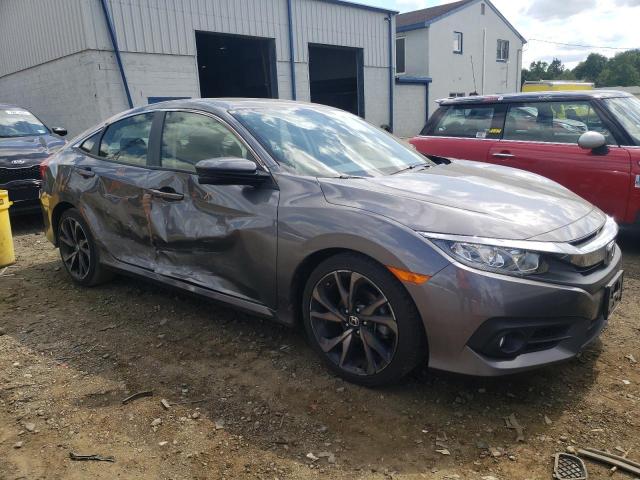 JHMFC1F77JX032866 - 2018 HONDA CIVIC EXL 灰色 照片 4